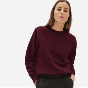 Everlane fleece raglan